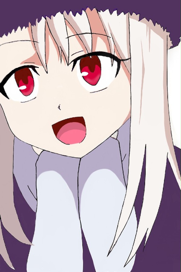イリヤスフィール塗り