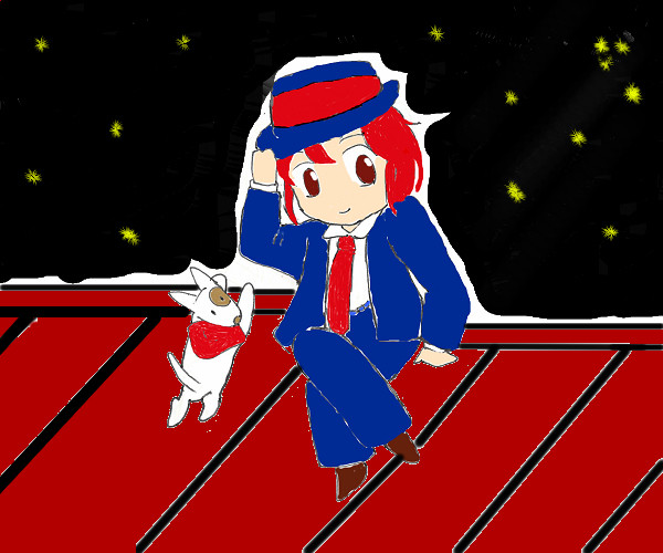 リズム怪盗R　発売半年記念絵