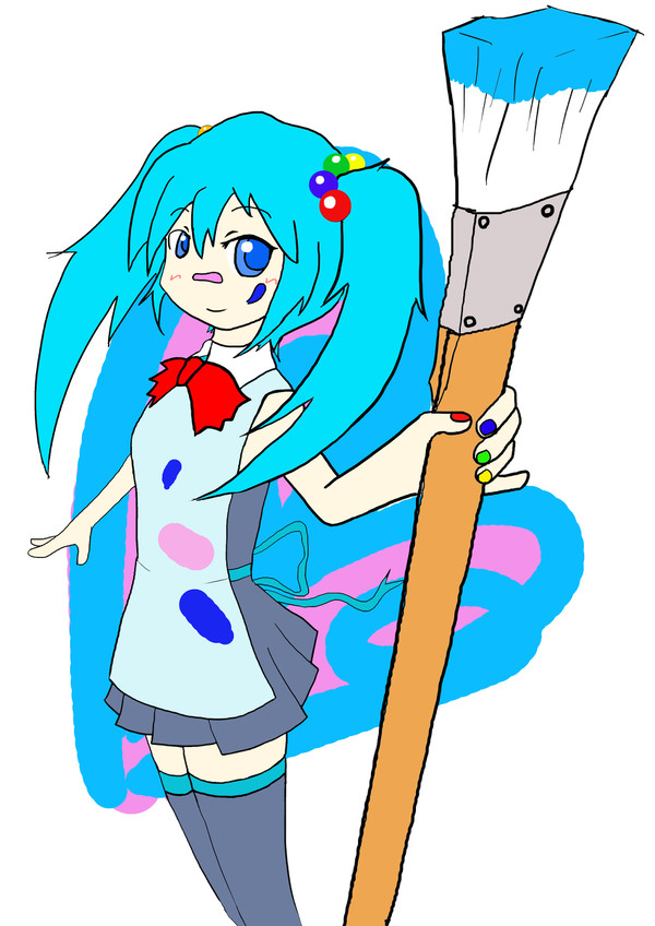 おえかきたのしす。【初音ミク】