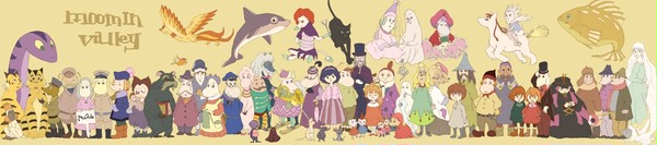 ムーミン谷を訪れた人々/ムーミン一家と関わった人々