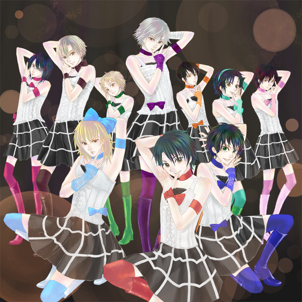 【女装注意】テニスキャラがOne・Two・Three踊ってみた