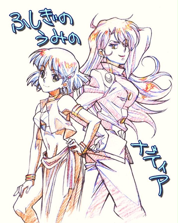 ナディア嬢とグランディス嬢