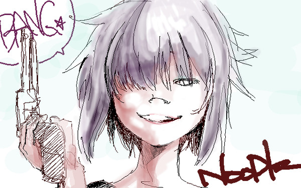 ごりらずらくがき①。
