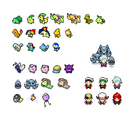 ポケモンのドットいろいろ