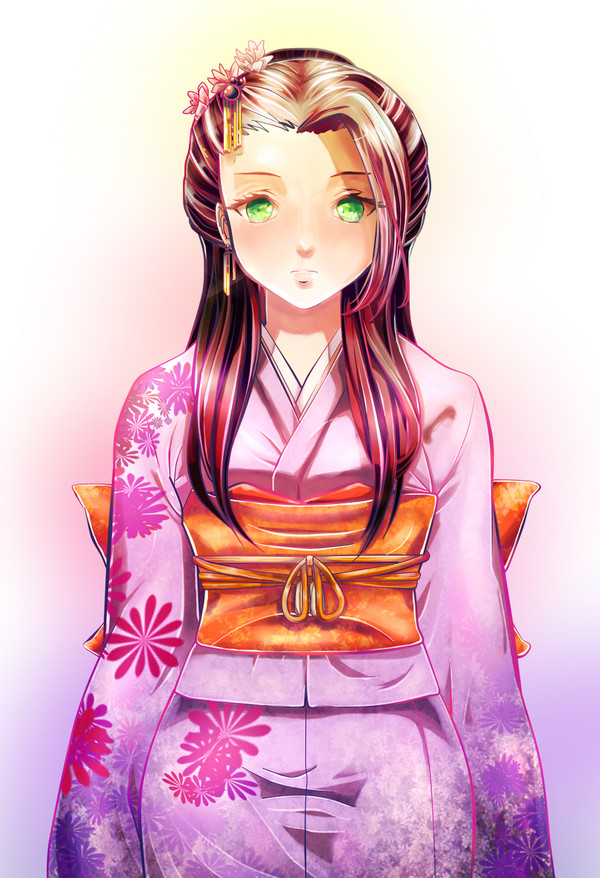 kimono girl