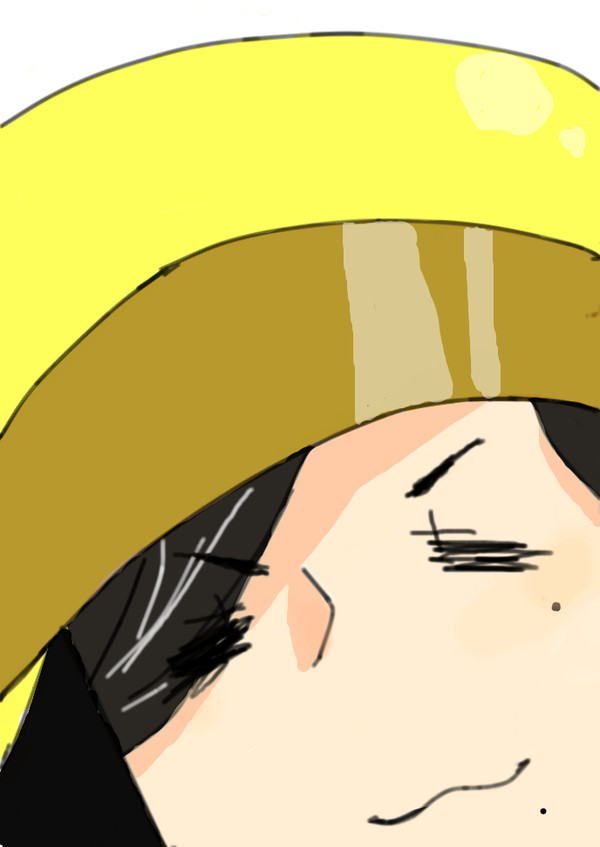 落書きイエロー