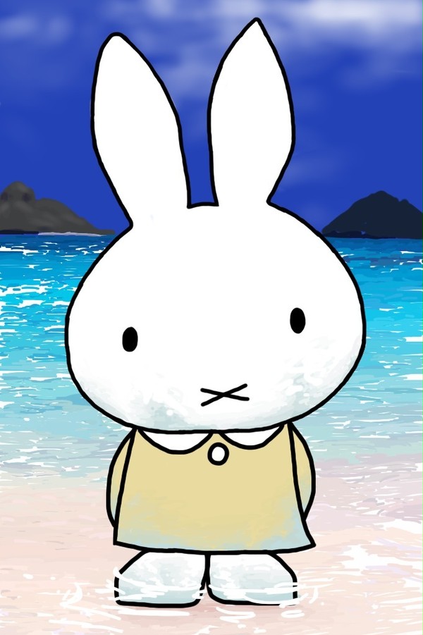 夏のミッフィーちゃん