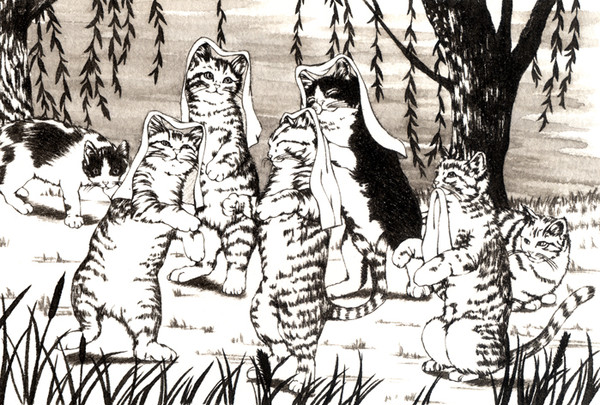 猫又イラスト　その4