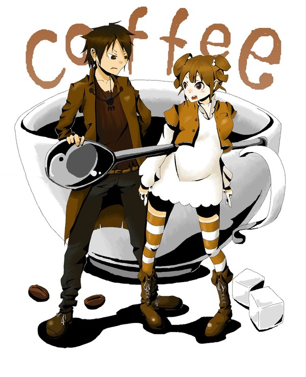 無糖さんとカフェラテさん