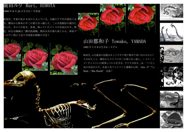 コラージュ プロフィール