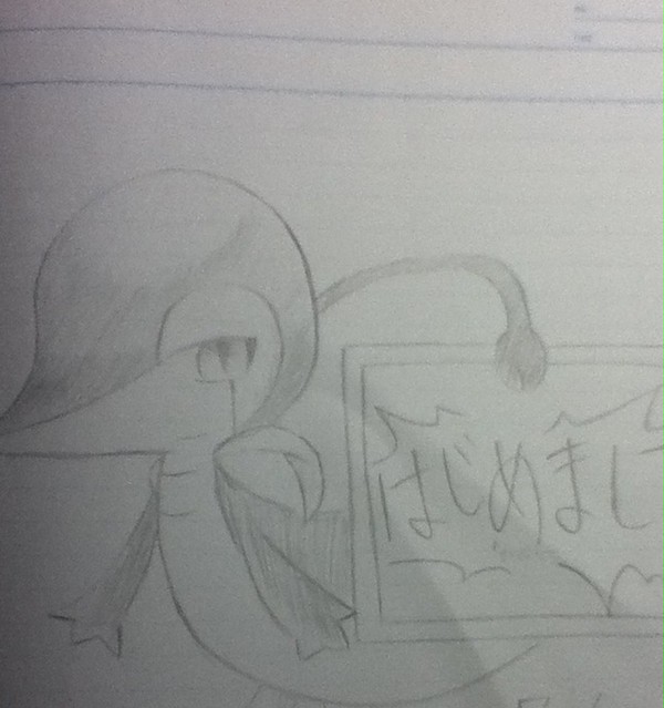 ツタを描いてみた