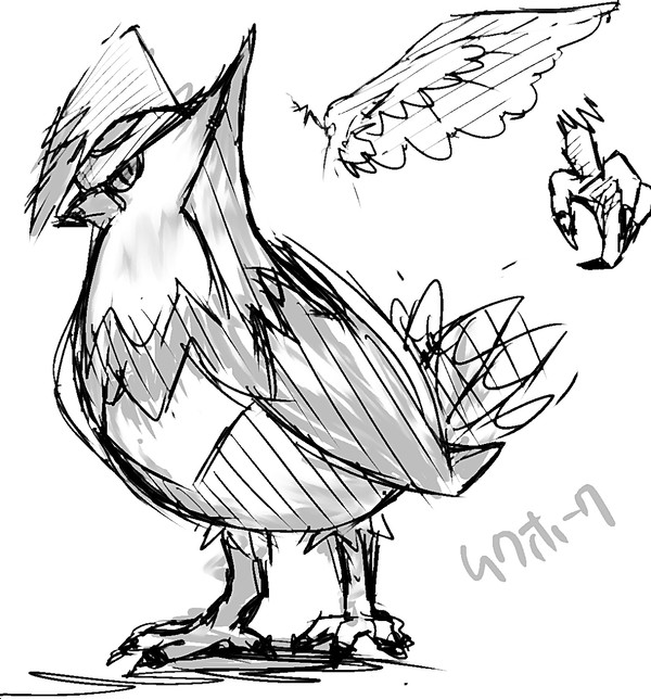 ポケモン描いた集