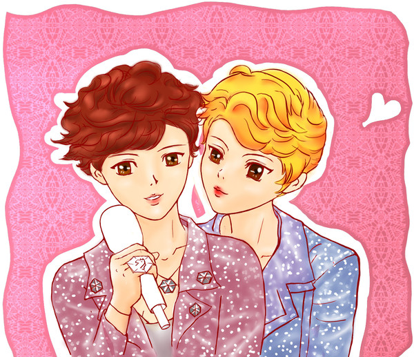 luhan and lay are girlfriends~