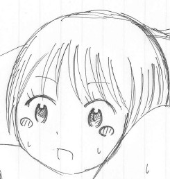 【ラフ絵】フムアルヌクファムップアッファさんの娘を描いてみた。