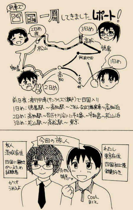 四国一周してきました！