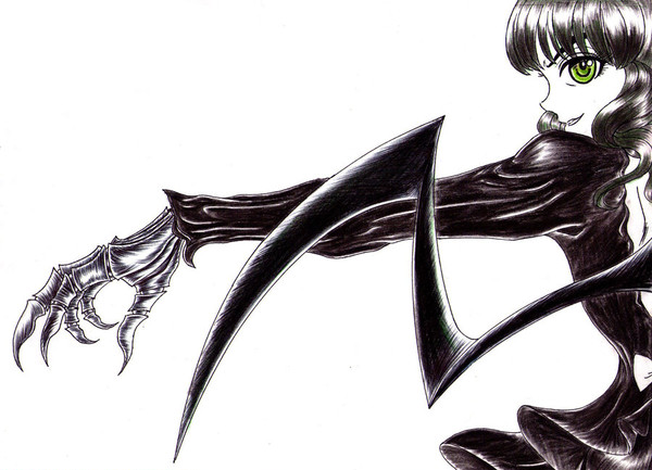 death lady lapices color