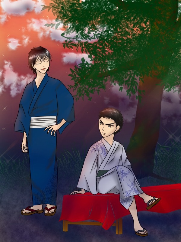 笠松先輩と今吉先輩