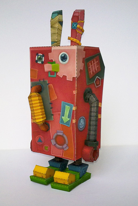 Paper model ///  メカキレネンコ