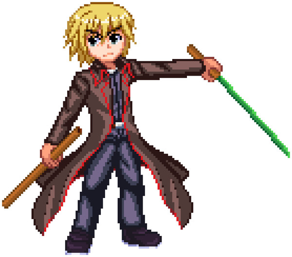 （ドット絵）オリキャラ打ってみた