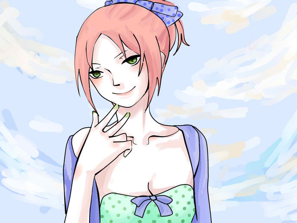 真夏に砂浜