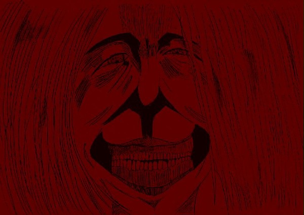 恐怖画像　アナログ描き