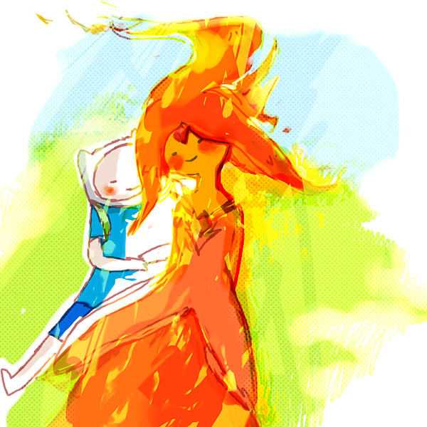 Finn + Love + Flame Princess