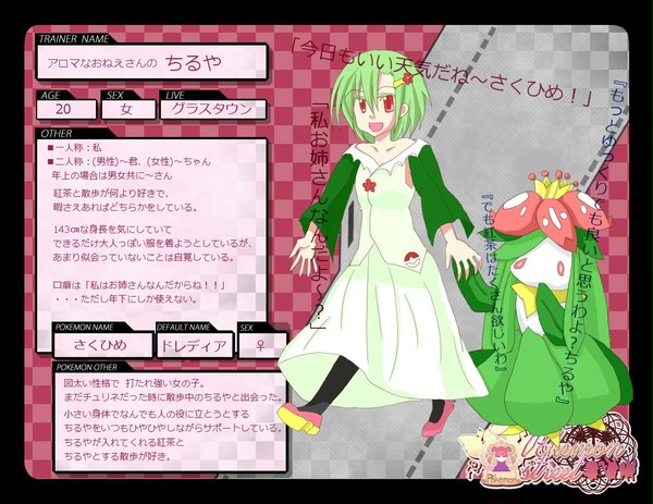 【トレ街】ちるや【キャラシ】