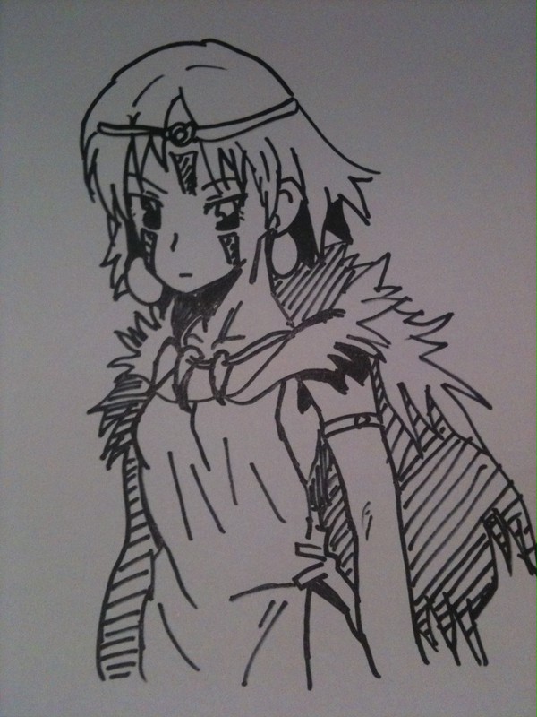 サン  落書き