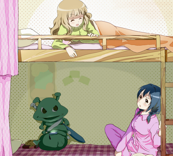 ひまわり家に泊まるんです。
