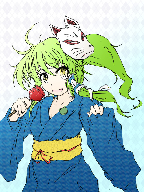 夏祭りだよ早苗さん