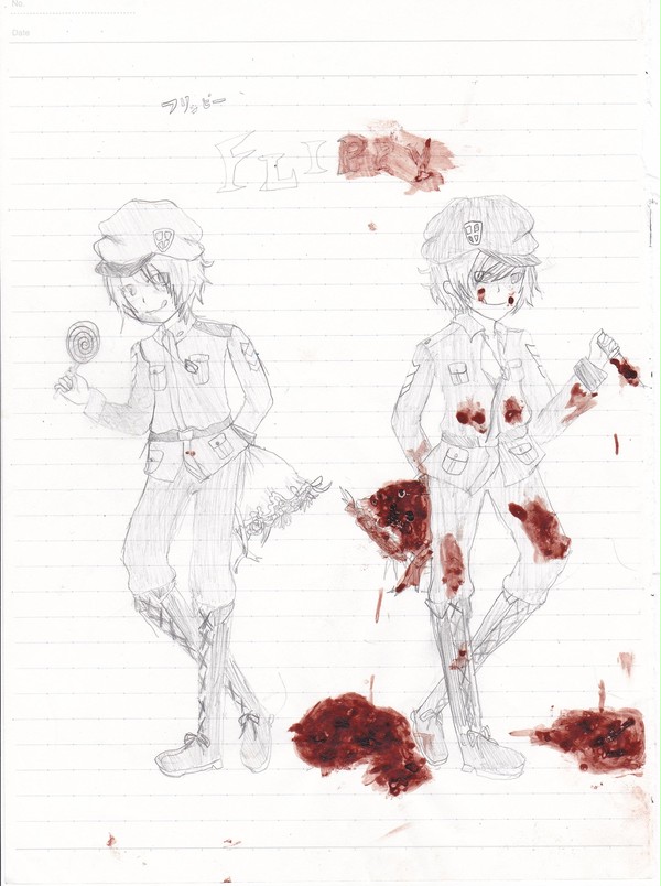擬人化フリッピー