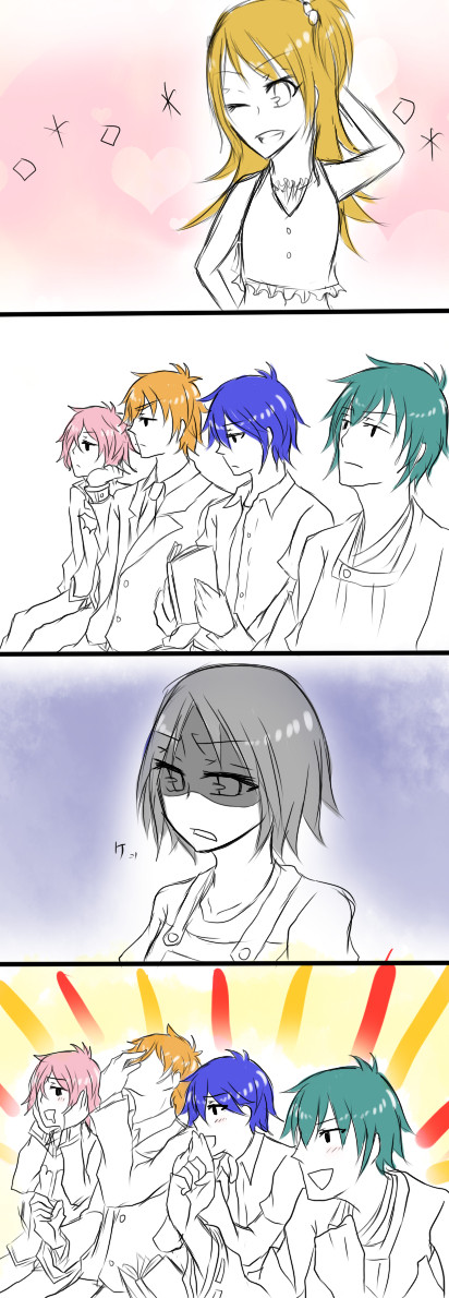 こんな奴らだと。