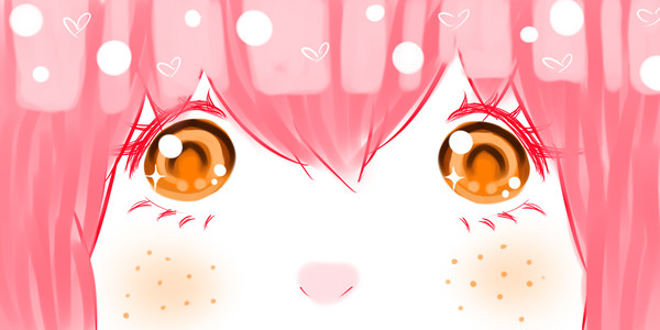 the girl in pink