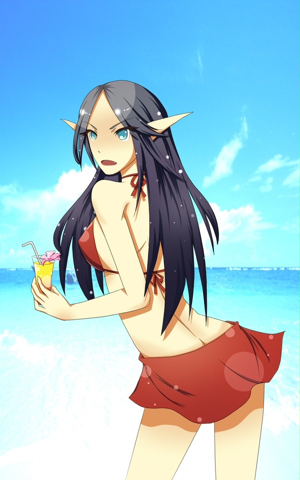 泳裝少女