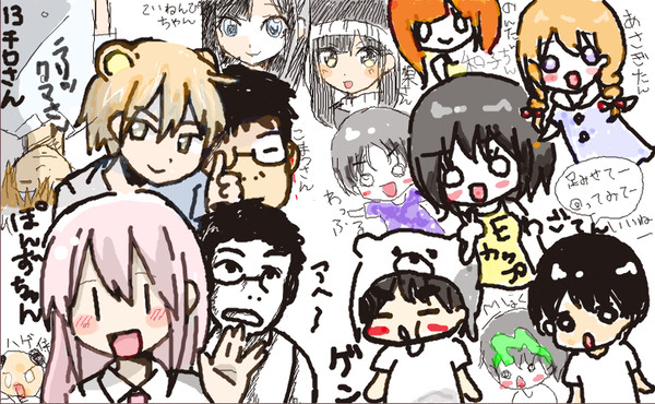 BF公認絵師さんのあさぎたんと絵チャットしたよ-3