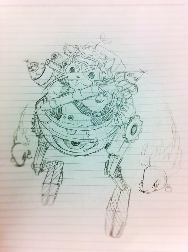 らくがき  はむすけ