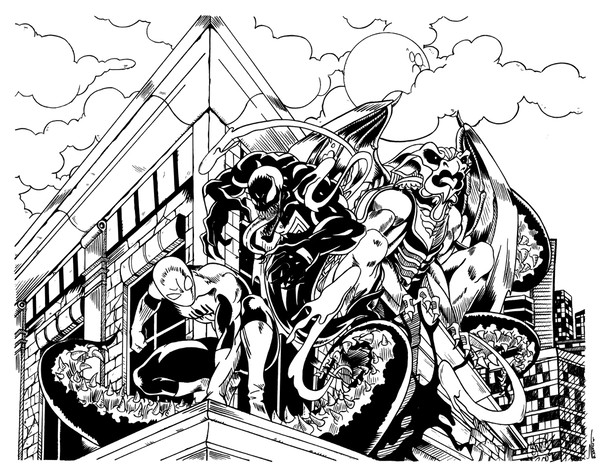 Spidey Redux Inked