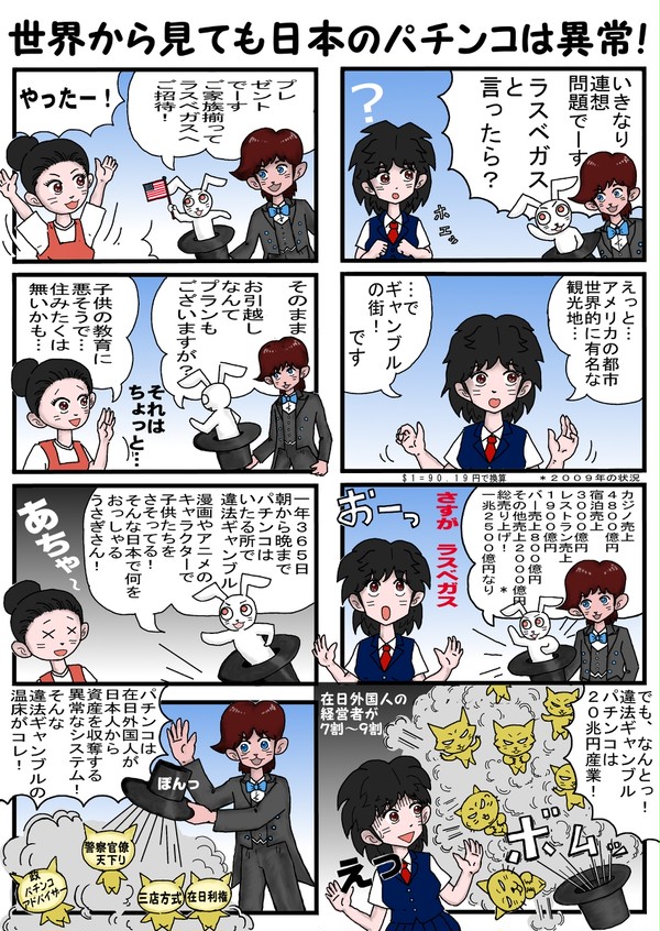 世界から見ても日本のパチンコは異常！