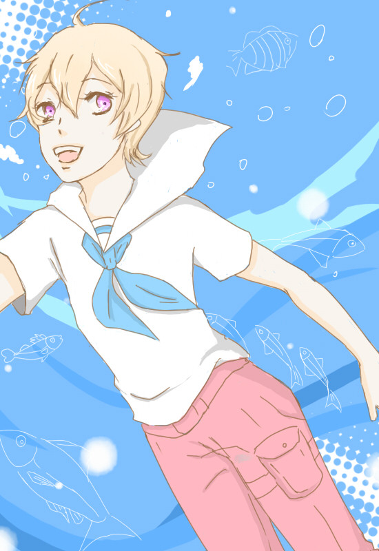 海に