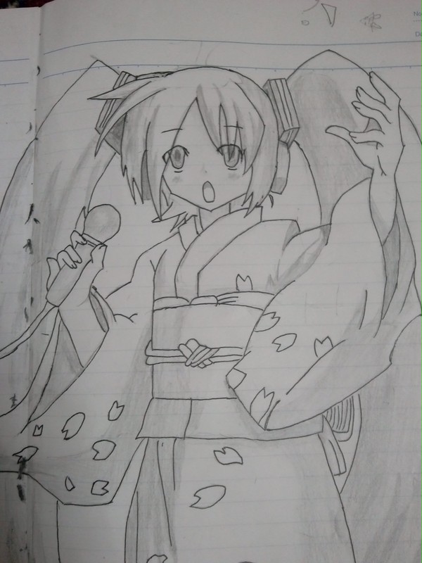 初音ミクさんです