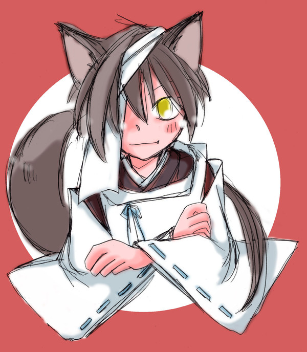 あかあか　黒狐