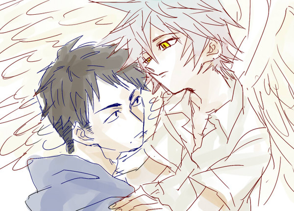 創作ＢＬ：大学生と天使