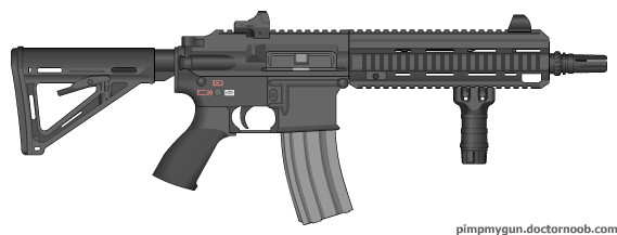 HK416fs"flex shooter"