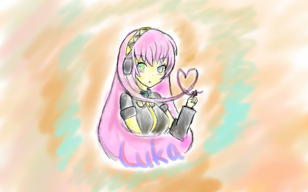 VOCALOID 巡音ルカ＠鉛筆+水彩