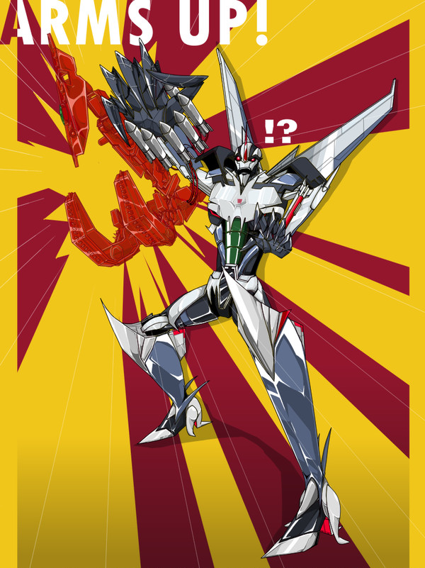 さぁ！かっこよくアームズアップしましょう！