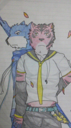 UTAU獣人っぽく描いてみた