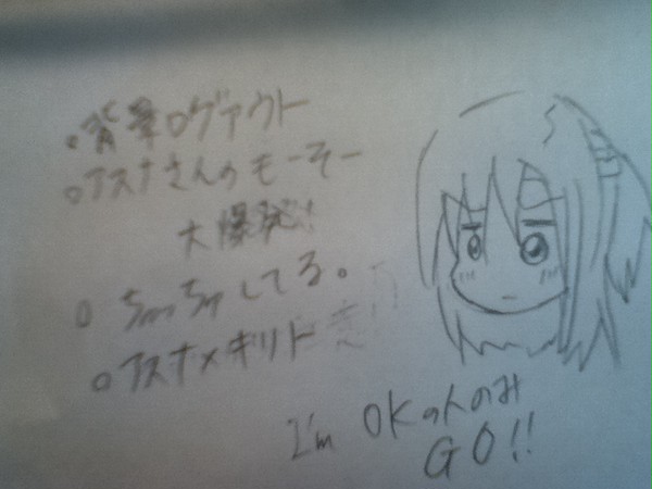 アスナちゃんのユメ！（オチ有り）