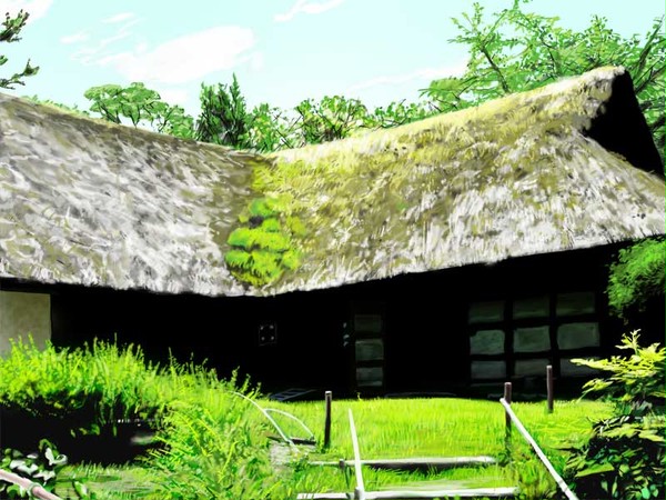 藁葺き屋根