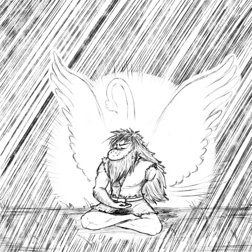 我王と火の鳥