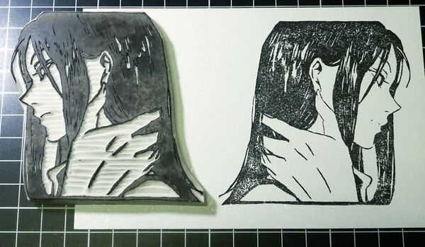 消しゴムはんこ・イルミ